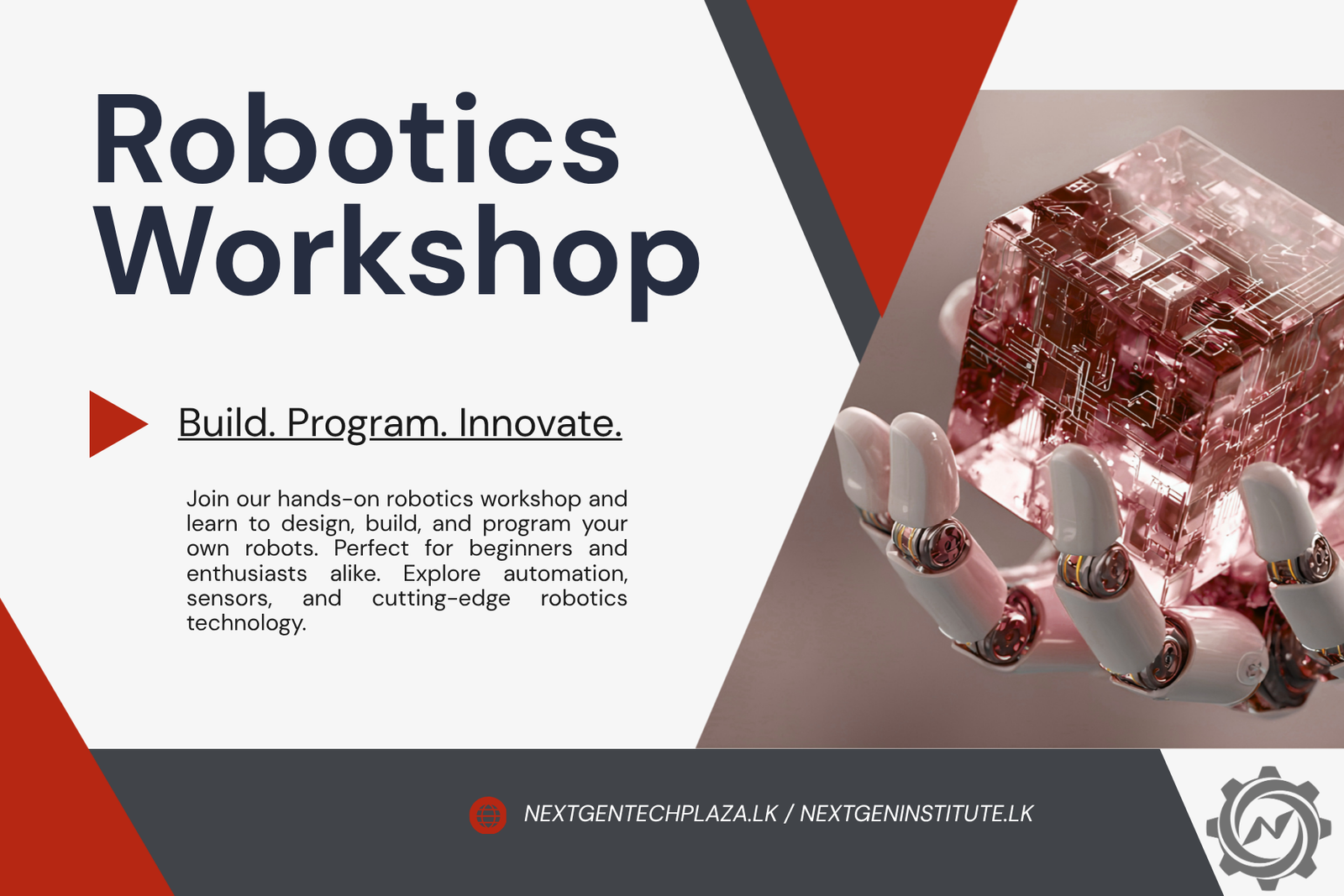 Home robotics workshop