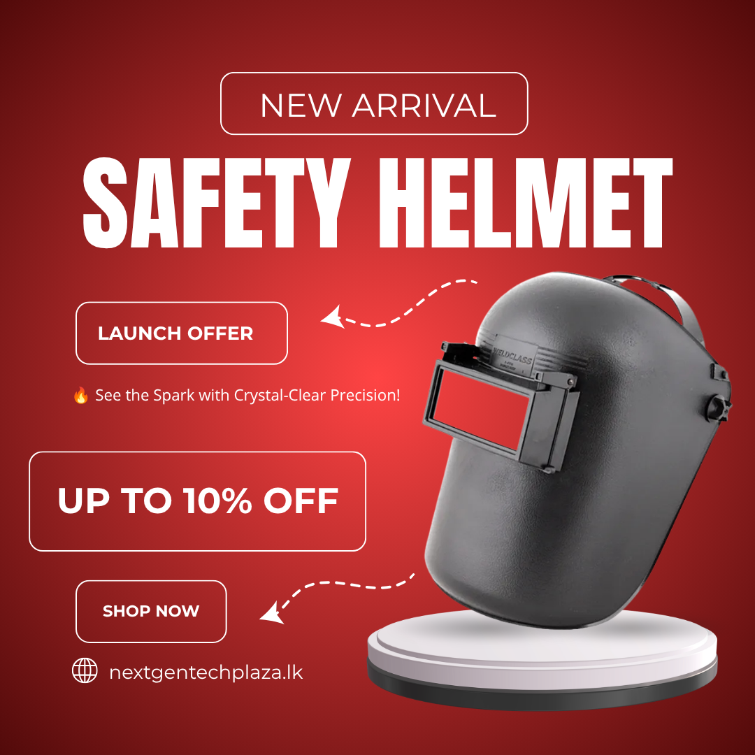 About Us welding helmet launch offer instagram post